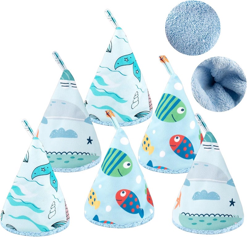 YSSPPOY 6 Pcs Coral Velvet Peepeeteepe Baby Boy, Strong Water Absorption Pee Peep Teepee for Baby Boy, Reusable Pee Covers for New Parents Gift - Image 1